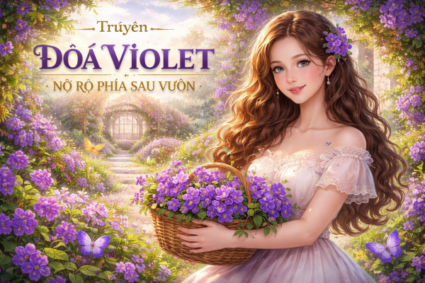 Truyện Đoá Violet nở rộ phía sau vườn