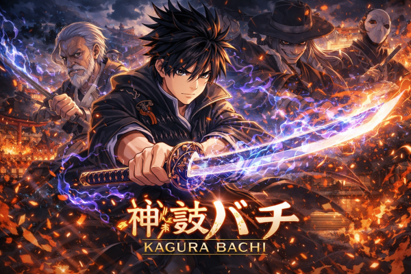 Truyện Kagura Bachi Phép thuật và Katana